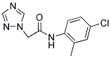 N-(4-CHLORO-2-METHYLPHENYL)-2-(1H-1,2,4-TRIAZOL-1-YL)ACETAMIDE 结构式