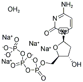 2'-DEOXY-CYTIDINE-5' -TRIPHOSPHATE (SODIUM SALT, HYDRATE) 结构式