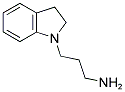 3-(2,3-DIHYDRO-INDOL-1-YL)-PROPYLAMINE 结构式