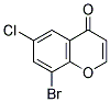 8-BROMO-6-CHLOROCHROMONE 结构式