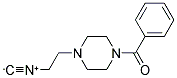1-Benzoyl-4-(2-isocyanoethyl)piperazine 结构式