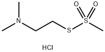 (DIMETHYLAMINO)ETHYL METHANETHIOSULFONATE HYDROCHLORIDE 结构式