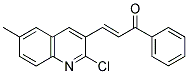 1-PHENYL-3-(2-CHLORO-6-METHYL-3-QUINOLINYL)-2-PROPEN-1-ONE 结构式