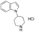 4-(1-Indole) piperidine hydrochloride 结构式
