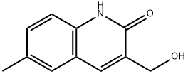 3-(羟甲基)-6-甲基喹啉-2(1H)-酮 结构式