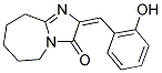 2-(2-HYDROXY-BENZYLIDENE)-2,5,6,7,8,9-HEXAHYDRO-IMIDAZO[1,2-A]AZEPIN-3-ONE 结构式