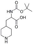 2-TERT-BUTOXYCARBONYLAMINO-3-PIPERIDIN-4-YL-PROPIONIC ACID 结构式