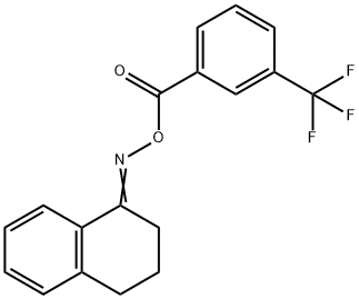 1-(([3-(TRIFLUOROMETHYL)BENZOYL]OXY)IMINO)-1,2,3,4-TETRAHYDRONAPHTHALENE 结构式