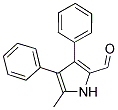 5-METHYL-3,4-DIPHENYL-1H-PYRROLE-2-CARBALDEHYDE 结构式