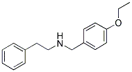 N-(4-ETHOXYBENZYL)-N-(2-PHENYLETHYL)AMINE 结构式