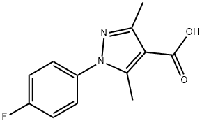 1-(4-Fluorophenyl)-3,5-dimethyl-1H-pyrazole-4-carboxylicacid