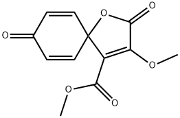 Methyl3-methoxy-2,8-dioxo-1-oxaspiro[4.5]deca-3,6,9-triene-4-carboxylate