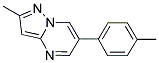 2-METHYL-6-(4-METHYLPHENYL)PYRAZOLO[1,5-A]PYRIMIDINE 结构式