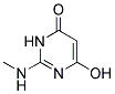 6-Hydroxy-2-(methylamino)pyrimidin-4(3H)-one 结构式