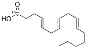 Hexadecatrienoic acid 4,7,10-, [1-14C] 结构式