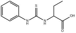 2-(3-PHENYL-THIOUREIDO)-BUTYRIC ACID 结构式