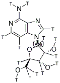 3-DEAZAADENOSINE, [3H]- 结构式