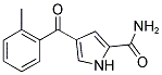 4-(2-METHYLBENZOYL)-1H-PYRROLE-2-CARBOXAMIDE 结构式