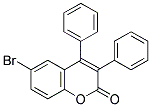 6-BROMO-3,4-DIPHENYLCOUMARIN 结构式