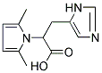 2-(2,5-DIMETHYL-1H-PYRROL-1-YL)-3-(1H-IMIDAZOL-5-YL)PROPANOIC ACID 结构式