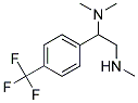 (2-(METHYLAMINO)-1-[4-(TRIFLUOROMETHYL)PHENYL]ETHYL)DIMETHYLAMINE 结构式