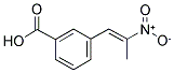 1-(3-CARBOXYPHENYL)-2-NITROPROPENE 结构式