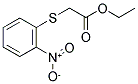 ETHYL 2-NITROPHENYLMERCAPTOACETATE 结构式