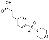 3-[4-(MORPHOLINE-4-SULFONYL)-PHENYL]-PROPIONIC ACID 结构式