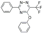 5-PHENOXY-3-PHENYL-6-(TRIFLUOROMETHYL)-1,2,4-TRIAZINE 结构式