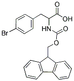 FMOC-4-BROMO-DL-PHENYLALANINE 结构式