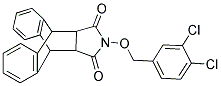17-[(3,4-Dichlorobenzyl)oxy]-17-azapentacyclo[6.6.5.0(2,7).0(9,14).0(15,19)]nonadeca-2(7),3,5,9(14),10,12-hexaene-16,18-dione 结构式