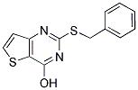 2-(BENZYLSULFANYL)THIENO[3,2-D]PYRIMIDIN-4-OL 结构式