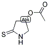 (S)-4-ACETOXY-2-THIOXOPYRROLIDINE 结构式