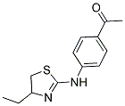 1-[4-(4-ETHYL-4,5-DIHYDRO-THIAZOL-2-YLAMINO)-PHENYL]-ETHANONE 结构式