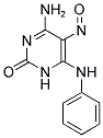 4-AMINO-6-ANILINO-5-NITROSOPYRIMIDIN-2(1H)-ONE 结构式