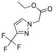 (3-Trifluoromethyl-pyrazol-1-yl)-acetic acid ethyl ester 结构式