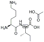 H-LYS-ILE-OH ACETATE SALT 结构式