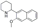 2-(3-METHOXY-2-NAPHTHYL)PIPERIDINE 结构式