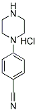 1-(4-CYANOPHENYL)-PIPERAZINE HYDROCHLORIDE 结构式