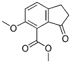 5-METHOXY-3-OXO-INDAN-4-CARBOXYLIC ACID METHYL ESTER 结构式