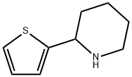 2-(噻吩-2-基)哌啶 结构式