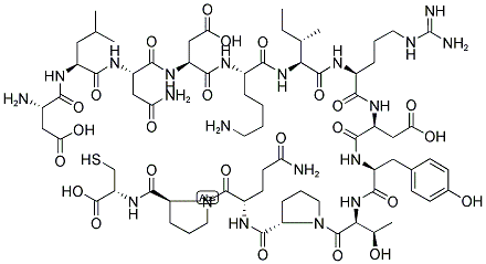 ANTI-NA+/CA2+-K+ EXCHANGER NEUTRALIZING PEPTIDE 结构式