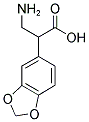 3-AMINO-2-BENZO[1,3]DIOXOL-5-YL-PROPIONIC ACID 结构式