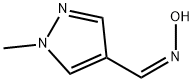 1-METHYL-1H-PYRAZOLE-4-CARBALDEHYDE OXIME 结构式