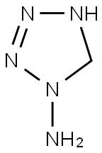 4-AMINO-1H-TETRAZOLE 结构式