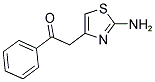 2-(2-AMINO-1,3-THIAZOL-4-YL)-1-PHENYLETHANONE 结构式