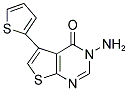 3-AMINO-5-THIEN-2-YLTHIENO[2,3-D]PYRIMIDIN-4(3H)-ONE 结构式