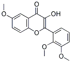 3-Hydroxy-6,2',3'-trimethoxyflavone 结构式