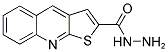 THIENO[2,3-B]QUINOLINE-2-CARBOHYDRAZIDE 结构式