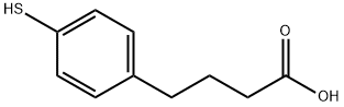 4-MERCAPTOPHENYLBUTYRIC ACID 结构式